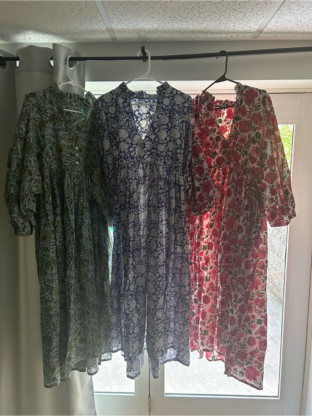 Indian Floral Dresses (Cotton)